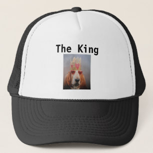 Casquette Chapeau avec roi basset hound