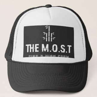 Casquette Chapeau (Blanc/Noir)