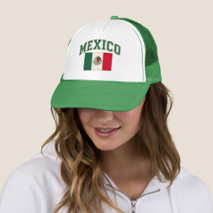 Casquette Chapeau brodé du drapeau patriotique du Mexique