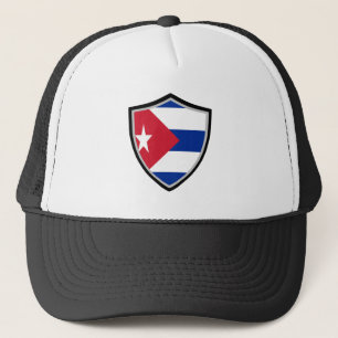 Casquette Chapeau camionneur du drapeau cubain