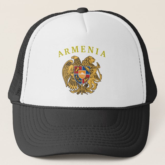 Casquette Chapeau d'armoiries d'Arménie (Devant)