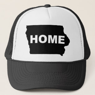 Casquette Chapeau de Baseball Iowa Maison Loin de