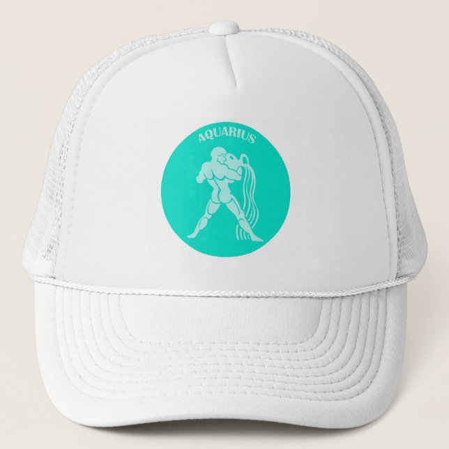 Casquette Chapeau de camion Aquarius (Devant)
