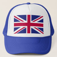 Chapeau de camion avec drapeau de l'Union britanni