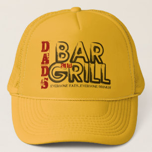 Casquette Chapeau de camion barbecue et grill papa