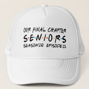 Casquette Chapeau de camion blanc 2025 pour personnes âgées