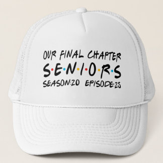Casquette Chapeau de camion blanc 2025 pour personnes âgées