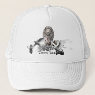 Casquette Chapeau de camion blanc de la Jungle de béton