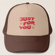 Chapeau de camion, blanc et noir