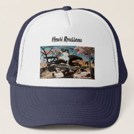 Casquette Chapeau de camion bleu de la guerre d'Henri Rousse