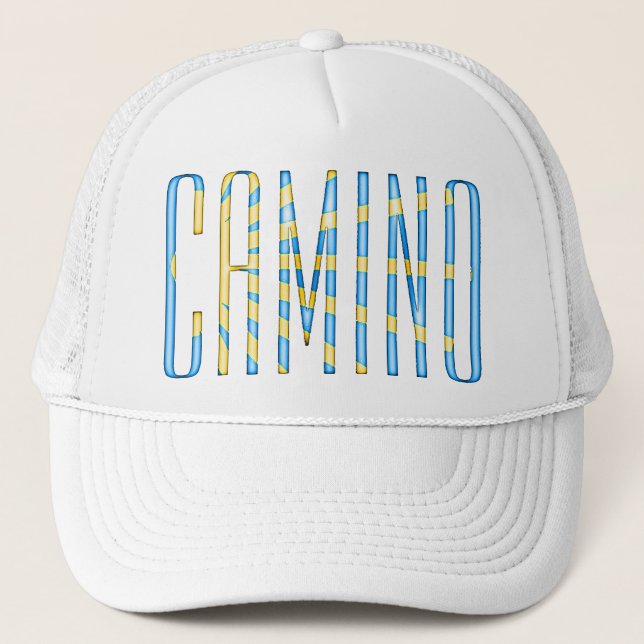 Casquette Chapeau de camion Camino de Santiago (Devant)