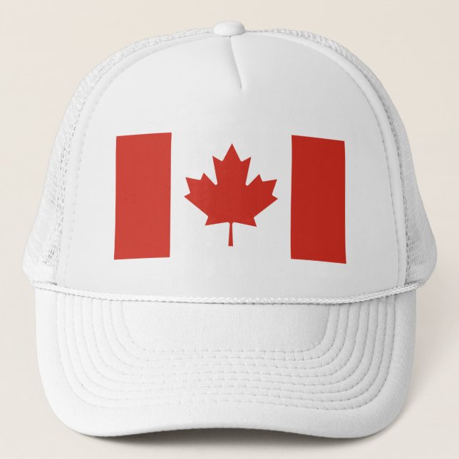 Casquette Chapeau de camion canadien patriotique (Devant)