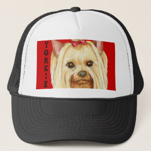 Casquette Chapeau de camion de bloc couleur Yorkie