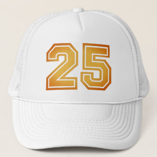Casquette Chapeau de camion de fête du 25e anniversaire