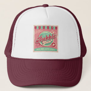 Casquette Chapeau de camion de gomme à bulle