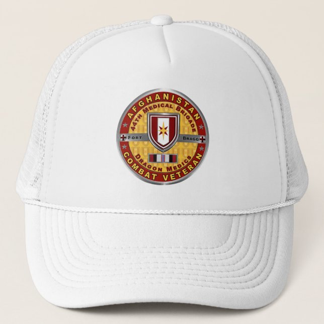 Casquette Chapeau de camion de la 44e brigade Médicale (Devant)
