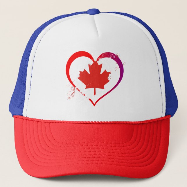 Casquette Chapeau de camion de la fête du Canada (Devant)