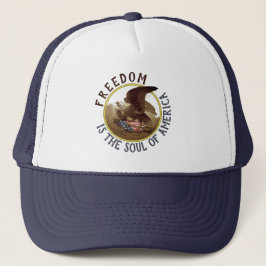 Casquette Chapeau de camion de l'Âme d'Amérique