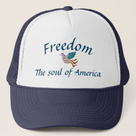 Casquette Chapeau de camion de l'âme de l'Amérique