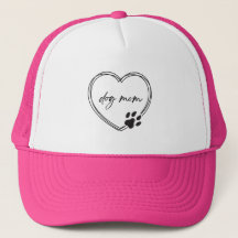 Chapeau de camion de maman chien