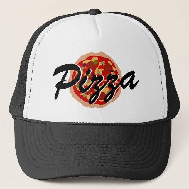 Casquette Chapeau de camion de pizza | Casques personnalisés (Devant)