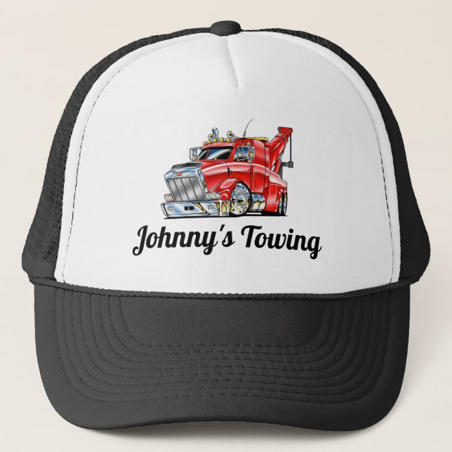 Casquette Chapeau de camion de remorquage de Johnny (Devant)