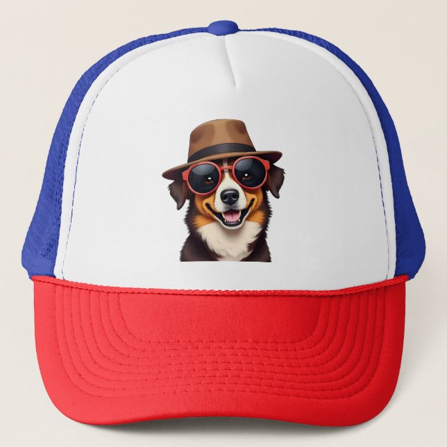 Casquette Chapeau de camion Dogfather (Devant)
