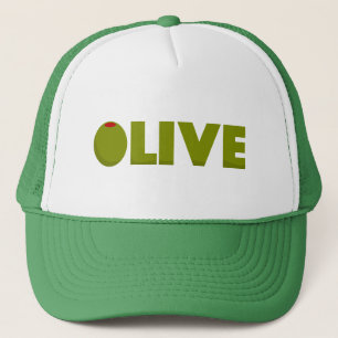 Casquette Chapeau de camion d'olive