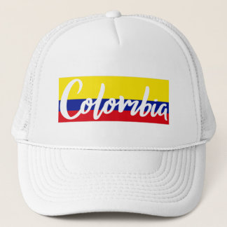 Casquette Chapeau de camion drapeau colombien