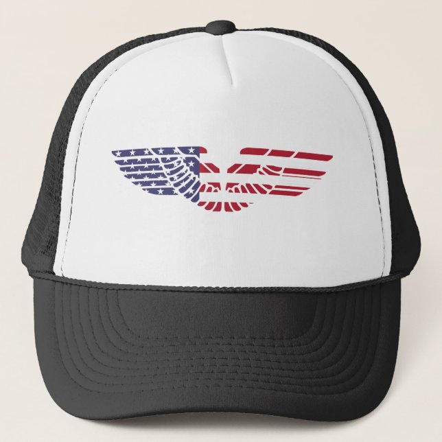 Casquette Chapeau de camion du 4 juillet (Devant)