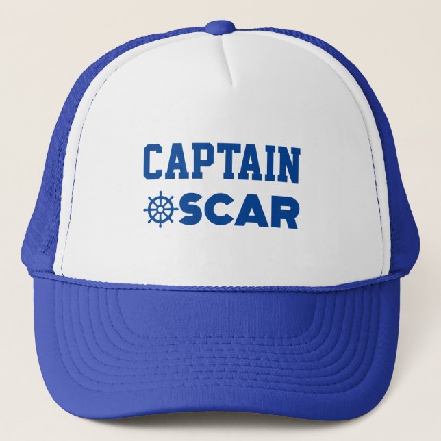 Casquette Chapeau de camion du capitaine Oscar (Devant)