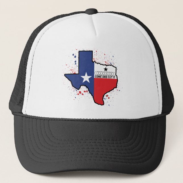 Casquette Chapeau de camion du Texas Rally Cry (Devant)