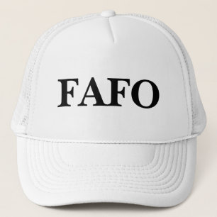 Casquette Chapeau de camion FAFO