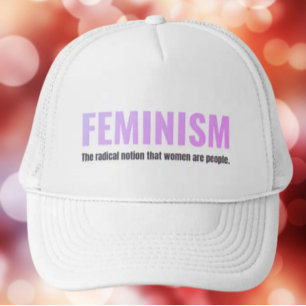 Casquette Chapeau de camion féministe - Pouvoir délicat, Mes