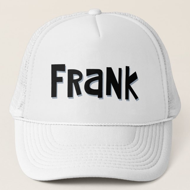 Casquette Chapeau de camion FRANK (Devant)
