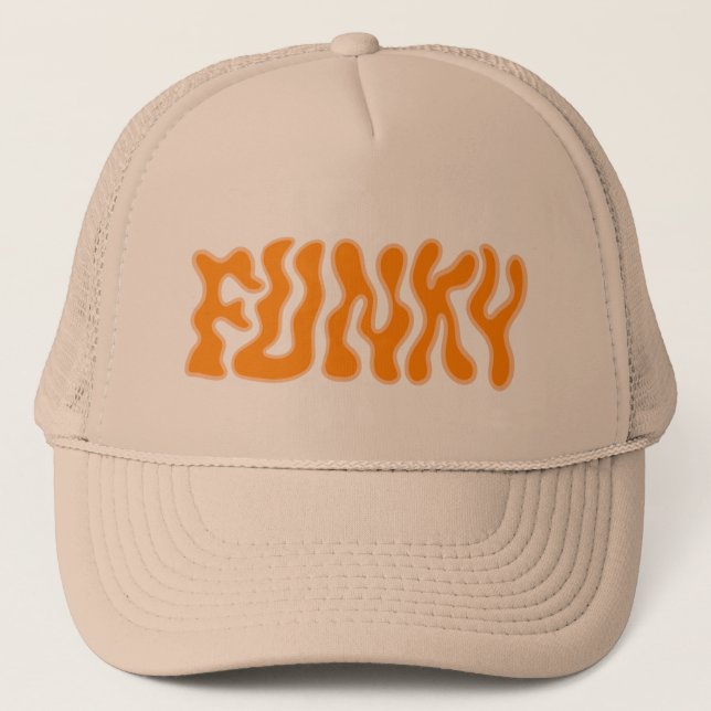 Casquette Chapeau de camion funky - gras et élégant (Devant)