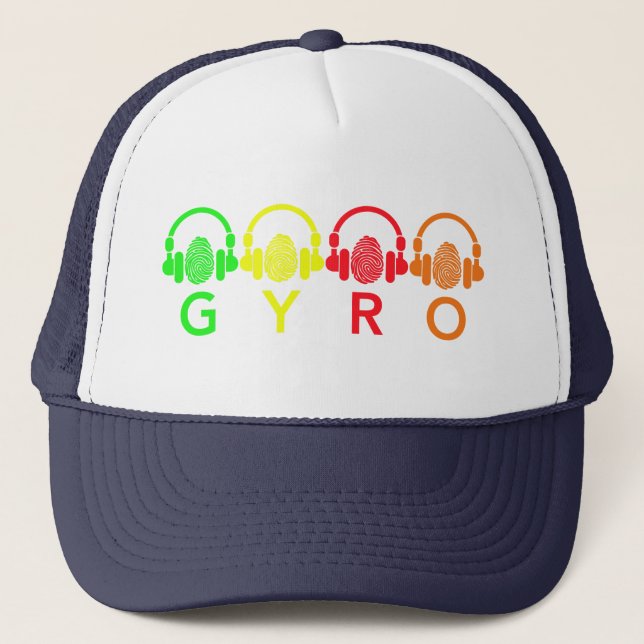 Casquette Chapeau de camion GYRO (Devant)