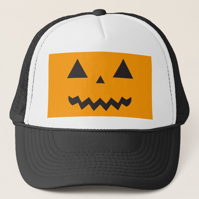 Casquette Chapeau de camion Jack O'Lantern (Devant)