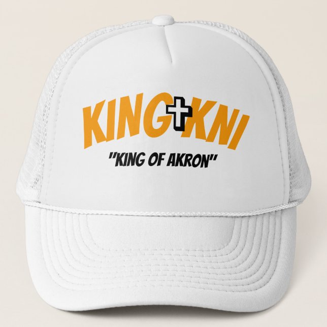 Casquette Chapeau de camion King Kni "King of Akron" (Devant)