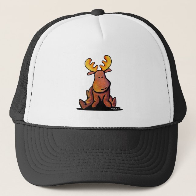 Casquette Chapeau de camion KiniArt Moose (Devant)
