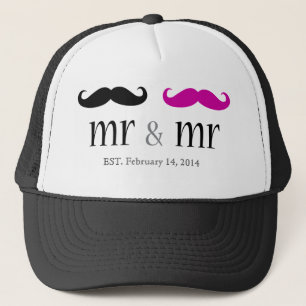 Casquette Chapeau de camion M & M. Mustache personnalisé