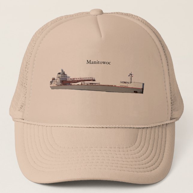 Casquette Chapeau de camion Manitowoc (Devant)