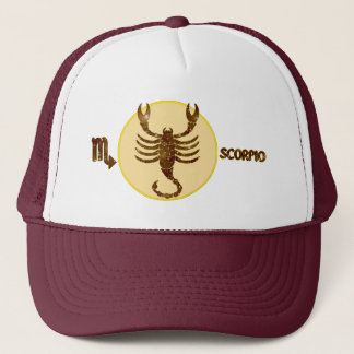Casquette Chapeau de camion moderne brodé Scorpio Topaz