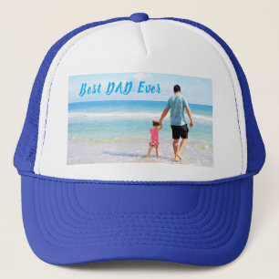 Casquette Chapeau de camion photo personnalisée - Meilleur D