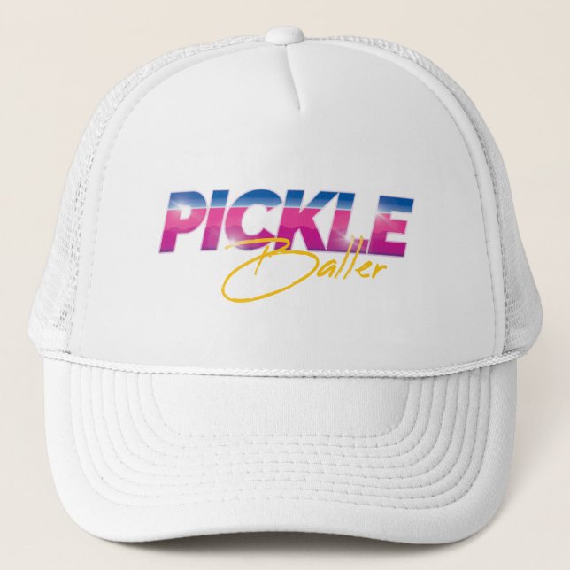 Casquette Chapeau de camion Pickleballer (Devant)