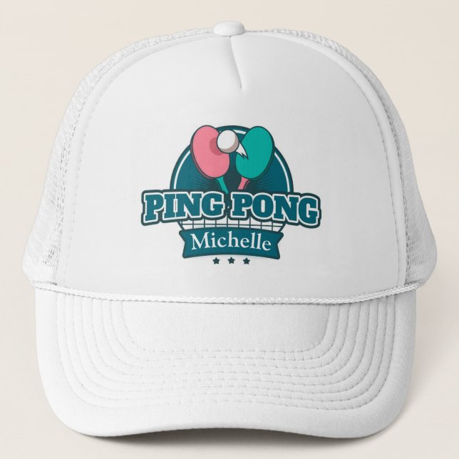 Casquette Chapeau de camion Ping Pong (Devant)