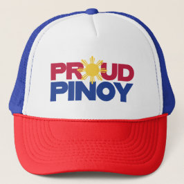 Casquette Chapeau de camion PinoyDesigns "Proud Pinoy"
