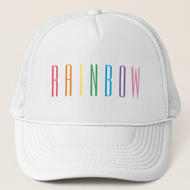 Casquette Chapeau de camion RAINBOW (Devant)