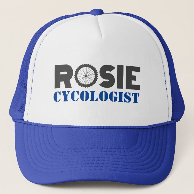 Casquette Chapeau de camion Rosie Mountain Biker (Devant)