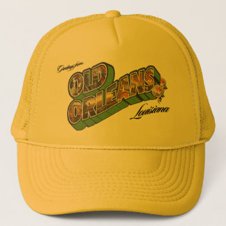 Casquette Chapeau de camion "Salutations du Vieux Orléans"